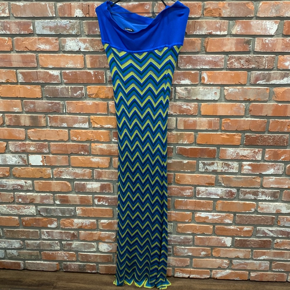 Bebe Chevron Print Dress